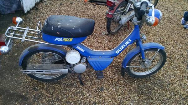 Suzuki FA50 Craigslist Tracker – Yamaha QT50 luvin and other nopeds