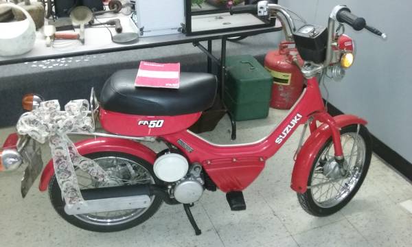 suzuki 50cc moped