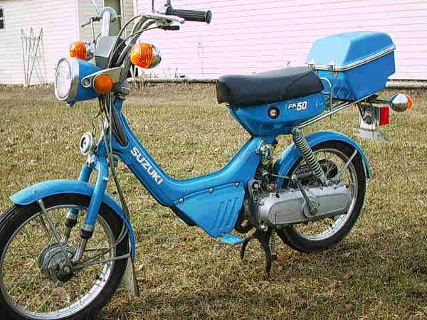 suzuki 50cc moped